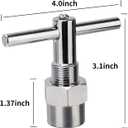 Moen Solid Brass 104421 Cartridge Puller, Moen Cartridge Removal Tool, Moen Shower Cartridge Replacement,for Repair & Replacement for Moen