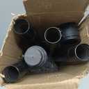 ZMTECH Flag Pole - Upgraded Bracket, 6 FT Stainless Steel Flag Poles for Outside House, Residential or Commerical, Tangle Free Flag Pole Kit for American Flag (Without Flag, Black)