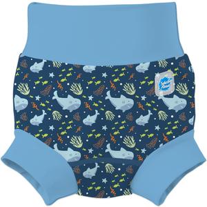 Splash About Happy Nappy Duo, Shark Reef Blue, 0-3 Months
