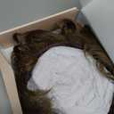 REECHO Hair Topper for Women - 100% Japanese Revolutionary Fiber Short Toupee Wiglet Topper Hairpiece for Women with Thinning Hair Loss Lightweight Large Base for Full Coverage - Light Ash Brown