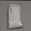 N&Y HOME Snap in Fabric Liner Extra Long -Replacement Liner Compatible with 71x84 Hotel Style Shower Curtain - White, 70x66