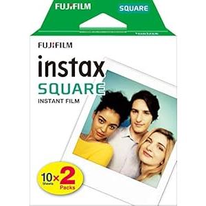 instax Square Colour Film, 20 Shot Pack