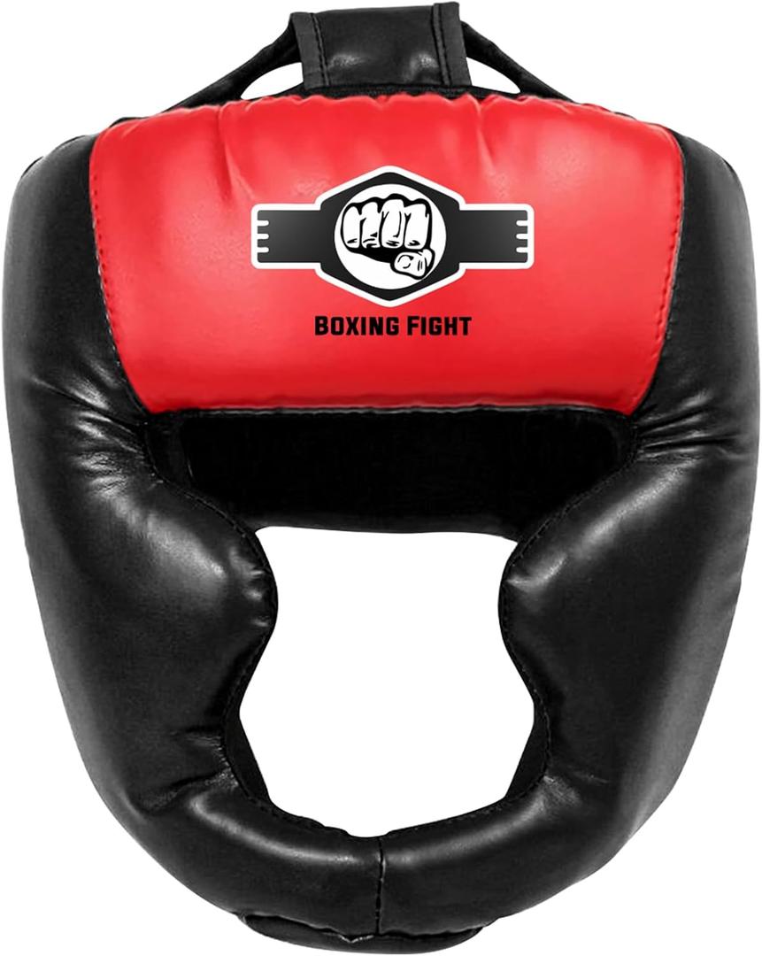 Boxing Headgear, Boxing Gear Equipment Training Sparring Safety Head Guard MMA Headgear Protection Helmet for MMA, Kickboxing, Muay Thai, Taekwondo for Adult Kids