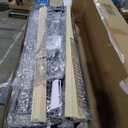 VECELO Queen Size Upholstered Bed Frame with 4 Drawers and Headboard, Velvet Platform Storage Bedframe, Wooden Slats Support, No Box Spring Needed, Beige