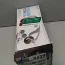 Homedics Back Massager - Heated Automatic Percussion Back, Body and Neck Massager with Dual Pivoting Heads, Interchangeable Nodes, for Shoulders, Legs and Feet, White (1 Count (Pack of 1))