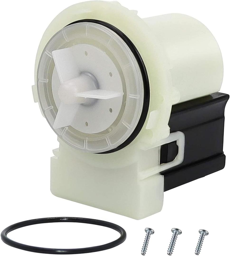 280187 8181684 Washer Drain Pump Motor - Compatible with Whirlpool Duet, May tag Epic and Ken more HE Front Loading Washing Machines By TOMOON
