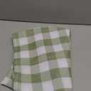 Checkered Tablecloth Rectangle Gingham Table Cloths Waterproof Wrinkle Free Buffalo Plaid Table Covers Washable for Dining, Parties & Outdoor Picnic(Sage Green,52"70")