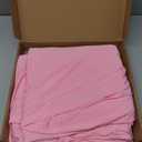 Wokceer 7.2FT Spandex Fitted Arch Stand Covers Round Top Chiara Backdrop Cover for Birthday Party Ceremony Banquet Decoration Pink