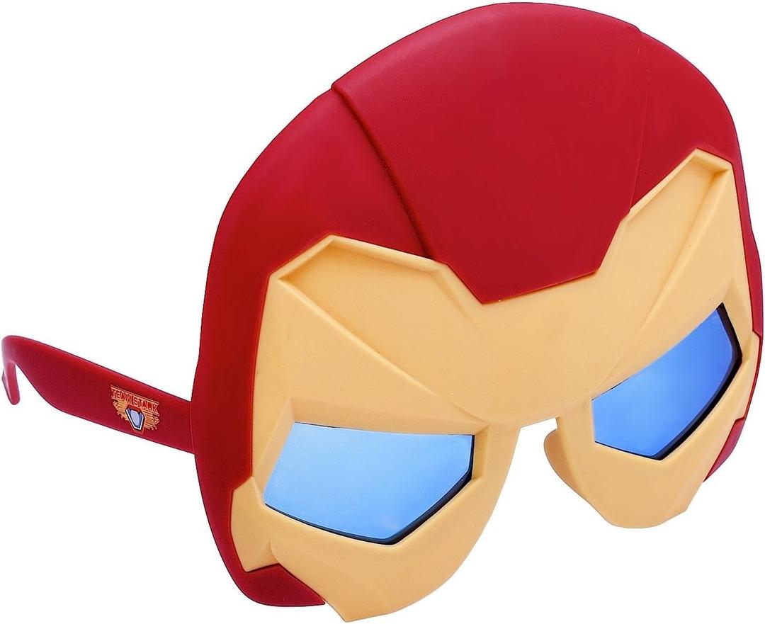 Sun-Staches Hulk, Thor, Iron Man or Captain America Costume Sunglasses