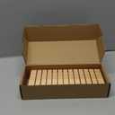 Marsui Greeting Card Display Stand 12 Slot Wooden Card Holder Rack Tabletop Photo Organizer for Vendor Postcards Post Sticker Bookmark Home Office Decoration(Wood Color)