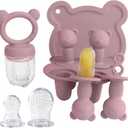 Popsicle Mold Set Pieces Homemade Silicone Popsicle Maker Easy Release Ice Cream Molds Reusable (powder rose)