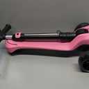 Electric Scooter for Kids w/150W Powerful Motor, Thumb Throttle, LCD Screen, Bluetooth, Light-Up Stem Deck & Wheels, 3 Adjustable Heights, 5MPH Safe Speed, 3 Wheel Electric Scooter for Kids