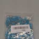 haisstronica 100pcs 5/16" Blue Marine Grade Heat Shrink Ring Connectors & Crimping Tool for Heat Shrink Connectors