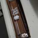 Cordless Room Darkening Venetian Blind - 32 Inch Width, 64 Inch Length, 2" Vinyl Slat Size - Mahogany - GII Luna Light Filtering Horizontal Mini Windows Blinds for Interior by Achim Home Decor