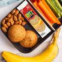 RITZ Peanut Butter and Cheese Sandwich Crackers Variety Pack, Lunch Snacks, 32 Snack Packs (6 Crackers Per Pack) (EXP 01/24/26)