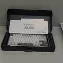 YUNZII AL80 Wireless Mechanical Keyboard,Full Aluminum CNC, Smart LCD Display,Hot Swappable Gasket Mount 75% Layout with Knob,BT/2.4G/USB-C,QMK/VIA Support for Win/Mac (Silver, Gateron Zero Switch)