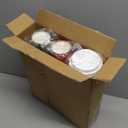 Whaline 50 Set Christmas Disposable Coffee Cup with Lid 16 Oz Red Green Dog Paper Drinking Cups To Go Cups for Hot Cold Drinks Tea Winter Xmas Party Supplies