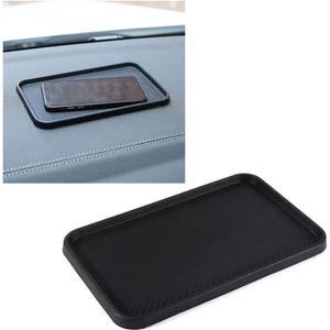 Acouto Dashboard Anti Slip Mat, Silicone Car Dash Cell Phone Holder pad Tray, Anti Skid for Keys Change