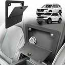 Muslogy Center Console Hidden Storage Box Compatible with Honda Pilot 2023 2024 2025, 2024-2026 Ridgeline/Passport Magnet Armrest Secret Compartment Center Console Organizer(Hidden Organizer)