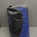 NOKINS 4PCS Golf Cart Diamond Seat Covers Kit,Front and Rear Seat Covers Fits for EZGO/Club Car/Yamaha Original Regular Seat Cushion, No Stapler (Blue and Black) For YAMAHA Drive/Drive2 Front and Rear