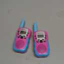 Retevis RT388 Kids Walkie Talkies 2 Pack, 2 Way Radio 22 CH Toy Walkie Talkie, Clear Sound Flashlight VOX, Toys Gifts for 6-12 Year Old Boys Girls Camping Outdoor Games(Blue Pink 1 Pair)