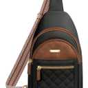 Capolo Small Crossbody Bag for Women Adjustable Sling Purse, Multi-Compartment Organizer for Daily Commute, Travel & Gift