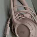 Logitech H390 Wired Headset for PC/Laptop, Stereo Headphones with Noise Cancelling Microphone, USB-A, in-Line Controls, Works with Chromebook - Rose