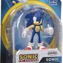Sonic The Hedgehog Action Figure 2.5 Inch Sonic Collectible Toy, 3 years (Blue)