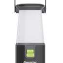 ENERGIZER WeatheReady LED Camping Lantern PRO-360, IPX4 Water Resistant Tent Light, Ultra Bright Battery Powered Lanterns for Camping, Outdoors, Emergency Power Outage (Black)