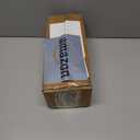 Clear Acrylic Qtip Holder for Clean Skin Club Clean Pads Clean with Flip-Top Lid 2-Grid Canister Cotton Pad and Swab Dispenser Cotton Round Organizer for Bathroom Vanity Countertop