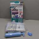 6 Pack Vacuum Storage Bags with Hand Pump, 80% Space Saver Vacuum Seal Storage Bags for Clothing, Travel Lugggage, Blankets, Comforters