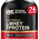 Optimum Nutrition Gold Standard Whey Protein, Double Rich Chocolate, 5 LB
 EXP: 10-07-27