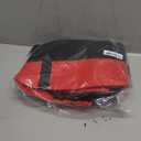 Christmas Tree Storage Bag - Fits Up to 8 Ft Tall Artificial Trees, Heavy Duty Holiday Storage Box With Reinforced Handles, Zipper & Transparent Pocket - 600D Oxford Container, Red