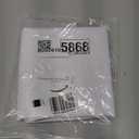 YZKITM Small Square White Tablecloth 36 x 36 Inch Polyester Fabric Washable Table Cover Decorative Wrinkle Resistant Solid Color Table Cloth for Kitchen Dinning Party Wedding Camping