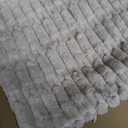 Mecatny Corduroy Decorative Throw Pillow Covers 18x18 Set of 2 for Sofa Living Room, Soft Neutral Boho Couch Pillow Covers for Home Decor, Khaki, White