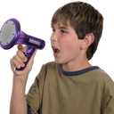 Toysmith Tech Gear Multi Voice Changer Megaphone Toy with 8 Voice Effects and LED Lights Fun Outdoor Toy for Kids Ages 5+ Cool Gag Gifts or Birthday Gift Idea, Battery Included