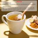 Premium Turmeric Ginger Cinnamon Tea Bags - 150 pcs Teabags of Turmeric Ginger Herbal Tea, 100% Natural Chinese Teas for Men Women