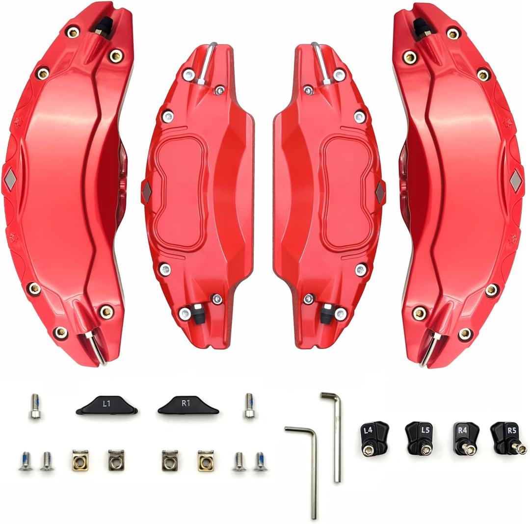 Caliper Covers Set of 4 Compatible with Tesla Model Y Accessonries