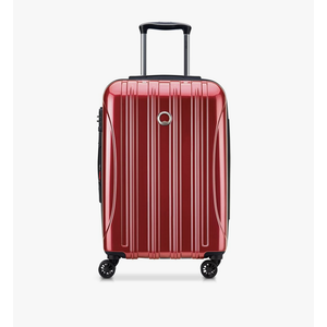 DELSEY PARIS Helium Aero Hardside Expandable Luggage with Spinner Wheels, Brick Red, Carry-On 21 Inch