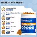 Probiotics for Dogs, Boosts Immune System, Improves Digestion, Supports Gut Health, Relieves and Prevents Diarrhea and Soft Stools, Chicken Flavor Soft Chews - 30 Tablets (120g)