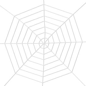 YUNAI Spider Webs Halloween Decorations Outdoor, 10.5ft 7 Coils White Fake Spider Web, Scary Haunted House Outdoor Wall Decor for Halloween Party Hanging Decorations