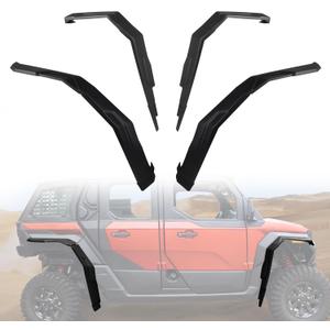 Fender Flares for Xpedition XP/ADV, Front & Rear Extended Mud Guards Compatible with Polaris Xpedition XP/XP 5/ADV/ADV 5 2024+ Accessories Replace #2890638 Full Coverage Mud Flaps