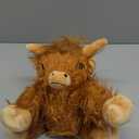 Heatable & Coolable Highland Cow Stuffed Animals Plushie, Microwavable Heating Pad for Soothing & Relaxation, Lavender Scented Cattle Plush Toys for Stress Relief, Stuffed Cow Gifts
