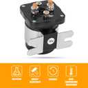 RANSOTO 36V 4 terminal Solenoid Compatible with 1989 - UP EZGO, Club Car DS, Columbia, Yamaha Electric G4 G8 G9 G11 G16 Golf Cart Replaces 20468G1
