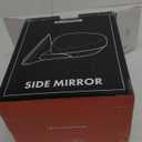 A-Premium Driver Side Power Door Mirror - Compatible with Chevrolet Equinox & GMC Terrain, 2010-2014 - Heated Manual Folding Chrome Outside Rear View Mirror - Replace# 20858712