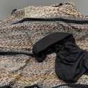 FREMONT AUTO Baja Saddle Blanket Bench Seat Cover Full Size, One Piece, Universal Fit for 95% Cars Truck SUV Vans (Black)