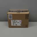 Single Serve One Cup Coffee Maker, for K Cups and Grounds, Mini Coffee Maker with Portable Handle, 6 to 12 Oz Brew Size, for Travel, Camping, Office, RV and Dorm, 120V, Black and Gold