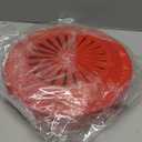 Sedmoon Reusable Plastic Paper Plate Holders 24 Pack 10" Heavy Duty Plastic Paper Plate Holder (Red)