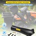 592866501 Lower Chute Compatible with Husqvarna & Craftsman 42" Grass Catcher Bagger, Replaces 592866501 532162803 162803 575494401 532126839, Fits C342B C42C QC342A QC42A QC42B QCT342