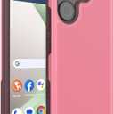 TUDIA MergeGrip for BLU View 5 Phone Case B160V - [Military Grade Drop Tested] Dual Layer Shockproof Non-Slip Slim Heavy Duty Tough Protective Cover Phone Cases - Smokey Pink